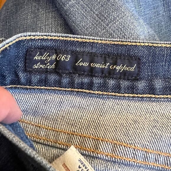 EUC Citizens of Humanity #063 Kelly Stretch Cropped Jeans Size 28 Waist - Picture 6 of 7